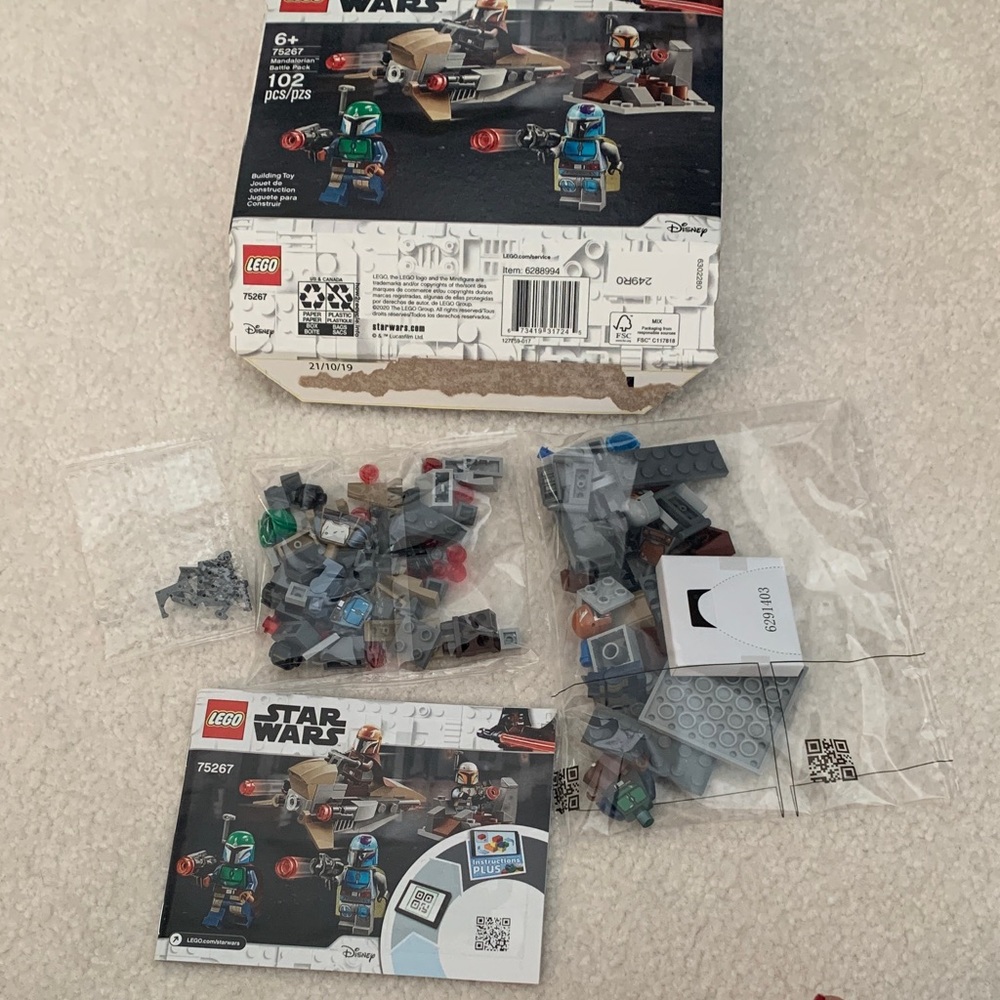 Lego Star Wars 75267 Mandalorian Battle Pack - Brown, Blue, Black - Picture 4 of 9